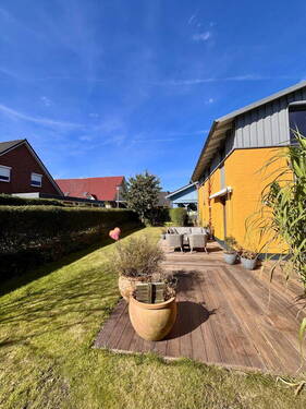 Garten/Terrasse - Einfamilienhaus mit 150,00 m² in Flensburg zum Kaufen