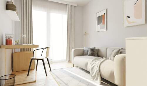 Helles und freundliches Arbeitszimmer - 