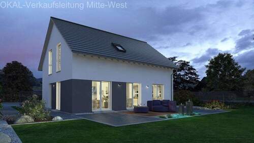 Design 12 Ansicht 2 - 6 Zimmer Einfamilienhaus in Sandhausen