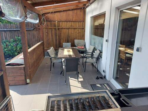 Terrasse - Doppelhaushälfte mit 105,00 m&sup2; in Berlin zum Kaufen