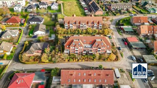 Vogelperspektive - 2 Zimmer Etagenwohnung zum Kaufen in Pampow