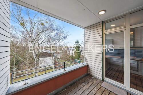 Balkon mit südwestlicher Ausrichtung - 