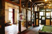 Historische Diele mit Fachwerk - 
