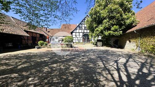 Blick zum Wohnhaus - 