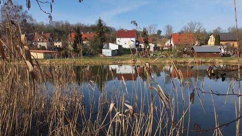 BILD1 - Einfamilienhaus mit Nebengelass und großem Grundstück in schöner Umgebung am Finowkanal