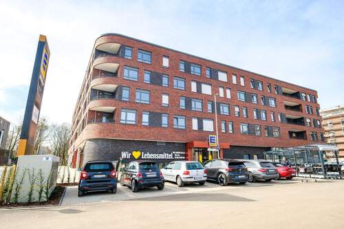 Modernes Wohngebäude - 2 Zimmer Etagenwohnung zur Miete in Monheim am Rhein