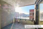 Helle Loggia mit Ausblick - 