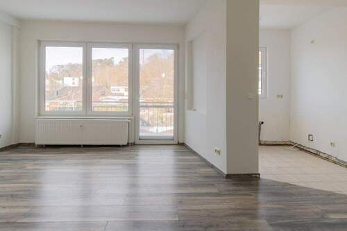 Wohn- und Essbereich - 2 Zimmer Etagenwohnung zur Miete in Geesthacht