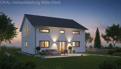 Gartenansicht - Ihr Eigenheim zum Vorteilspreis - bezugsfertig inkl. Grundstück