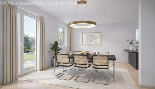 WohnbeispielEssbereich - 5 Zimmer Einfamilienhaus in Niddatal