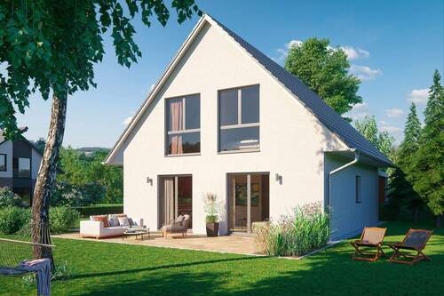 Einfamilienhaus Coburg - Beispielansicht - Ein Stück Freiheit zum Bauen und Leben
