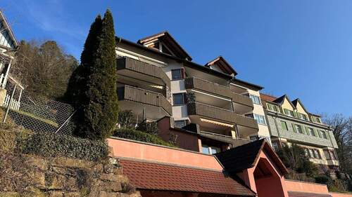 Bild 1 - Schöne 3,5 Zimmerwohnung in Panoramalage Bad Liebenzell!