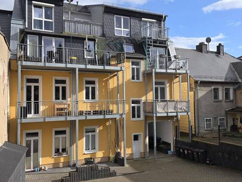 Rückseite - 2 Zimmer Etagenwohnung zur Miete in Gefell