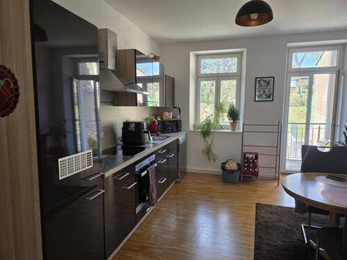 Küche - Etagenwohnung mit 80,50 m&sup2; in Gefell zur Miete