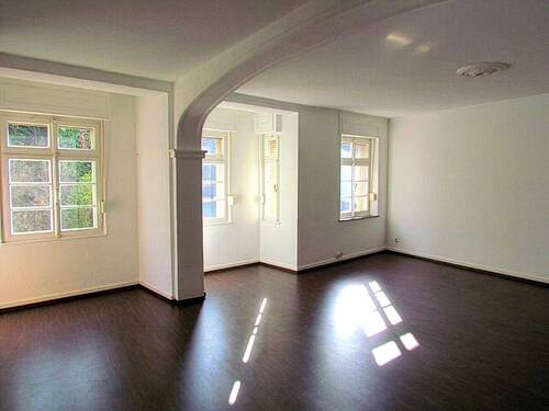 Wohn-Essbereich der Wohnung im ersten Stock - 