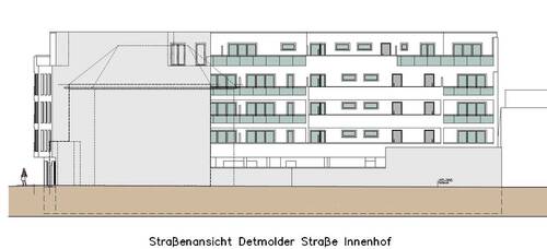 Ansicht Innenhof hinten - Etagenwohnung mit 115,40 m² in Bad Lippspringe zum Kaufen