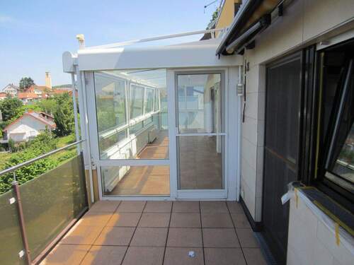 Balkon - 4 Zimmer Etagenwohnung in Baden-Baden