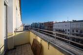 Blick vom Balkon Richtung Upper-West - Etagenwohnung mit 105,00 m&sup2; in Berlin zum Kaufen