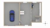 Keller mit Garage - 