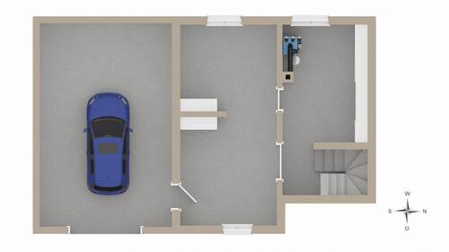Keller mit Garage - 