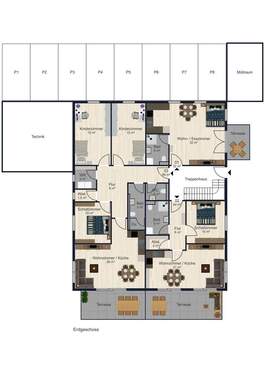 Erdgeschoss - Etagenwohnung mit 32,00 m&sup2; in Abensberg zum Kaufen
