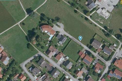 Luftaufnahme.jpg - Doppelhaushälfte mit 123,00 m&sup2; in Landau an der Isar zum Kaufen