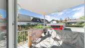 Balkon mit traumhaften Blick auf die Liobakirche - 