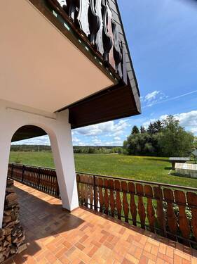 Hauptwohnung: Balkon - 