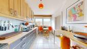 Küche Ansicht I - Etagenwohnung mit 68,00 m² in Frankfurt am Main zum Kaufen
