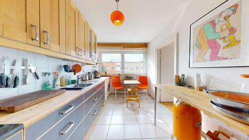 Küche Ansicht I - Etagenwohnung mit 68,00 m² in Frankfurt am Main zum Kaufen