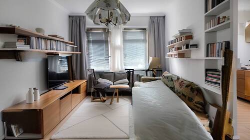 Wohnraum im DG nach Renovierung - 