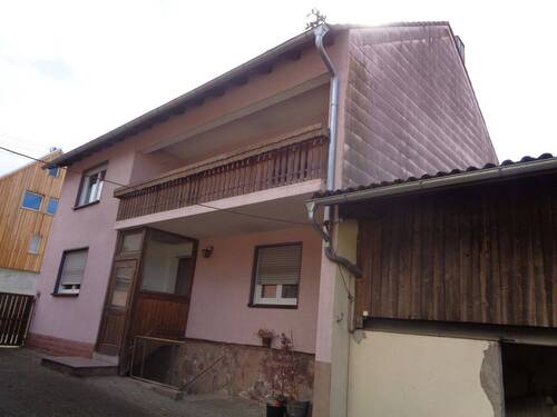 Das Wohnhaus vom Hof - 