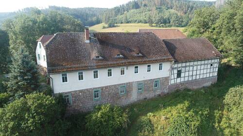 Ansicht von Osten - 1 Zimmer Einfamilienhaus in Langenorla