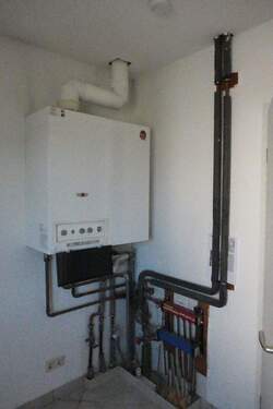 Waschraum mit Heizung - 