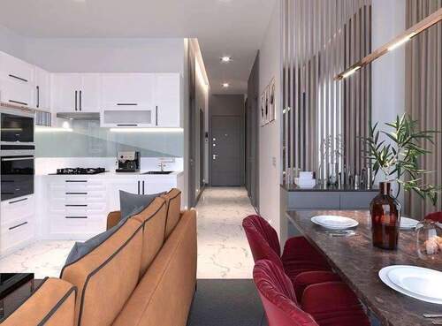2 - 3 Zimmer Etagenwohnung in Alanya