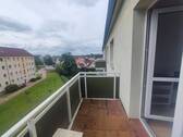 Balkon - 3 Zimmer Etagenwohnung zur Miete in Merseburg