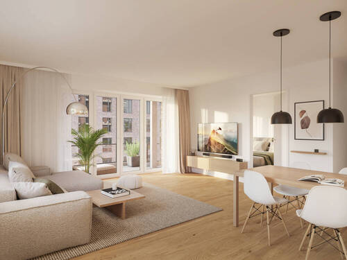 Wohnbeispiel - 2 Zimmer Etagenwohnung zum Kaufen in Lüneburg