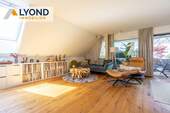 Wohnbereich - Etagenwohnung mit 100,00 m² in Pleidelsheim zum Kaufen