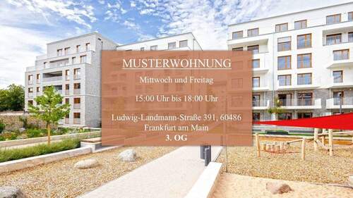 Musterwohnung - 3 Zimmer Etagenwohnung zum Kaufen in Frankfurt am Main