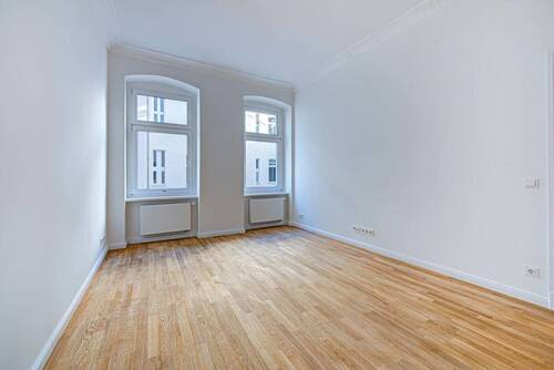 Wohnzimmer - Etagenwohnung mit 50,90 m² in Berlin zum Kaufen