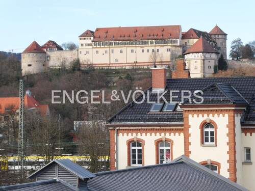 Ausblick zum Schloss Hohentübingen - Etagenwohnung mit 166,00 m&sup2; in Tübingen zum Kaufen