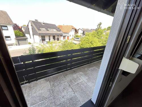Balkon vom Wohnzimmer - 