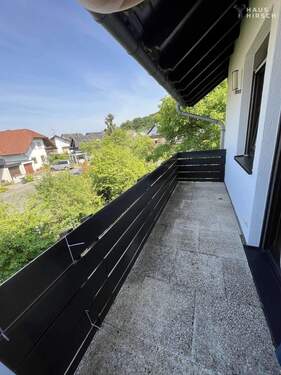 Balkon vom Wohnzimmer - 