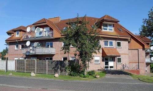 Ansicht des Hauses - 3 Zimmer Terrassenwohnung zur Miete in Geestland