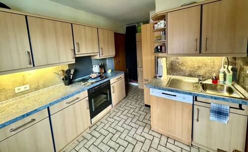 Küche - 4 Zimmer Einfamilienhaus in Wesselburen