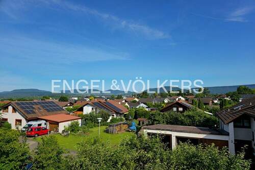 Aussicht bis zur schwäbischen Alb - 