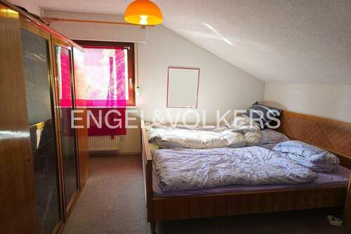 Schlafzimmer im Dachgeschoss - 
