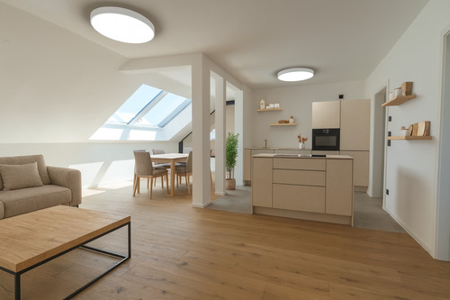 Bild 1 - Penthouse-Charakter: Exklusive Dachgeschoss-Wohnung mit Erstbezug