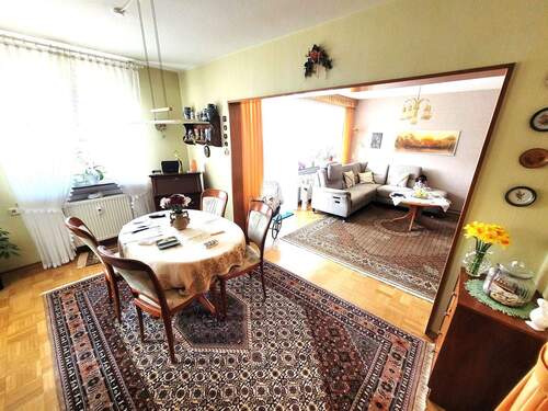 Obergeschoss Essen und Wohnen mit Balkon - 