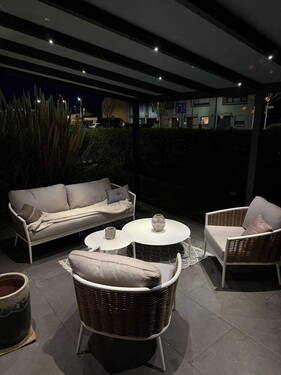 Terrasse bei Nacht - 